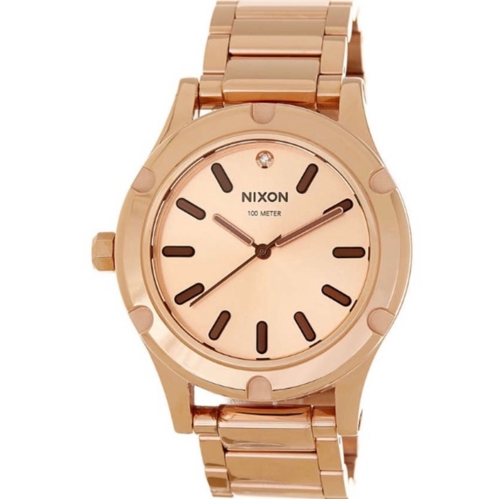 Nixon Rose Gold Camden Watch